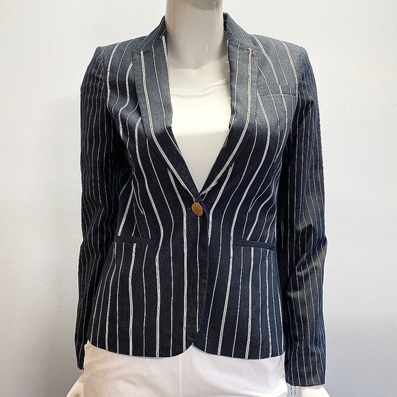 Tommy Hilfiger Striped Suite Jacket